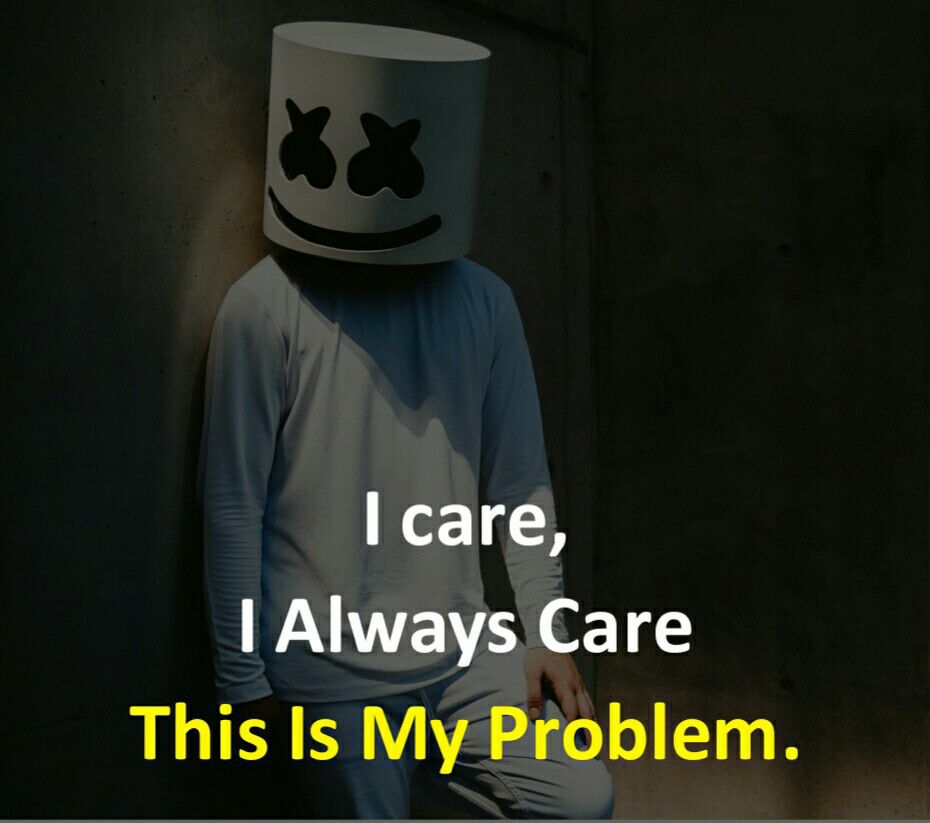 I always care image