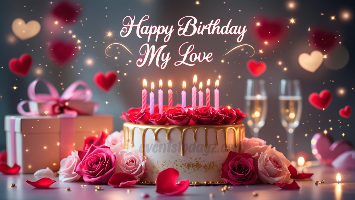 birthday greetings for love