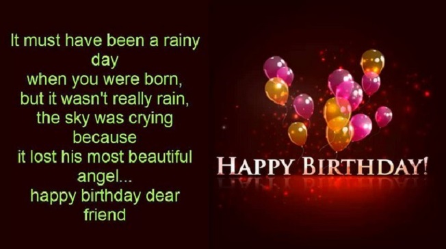 birthday wishes for dear friend