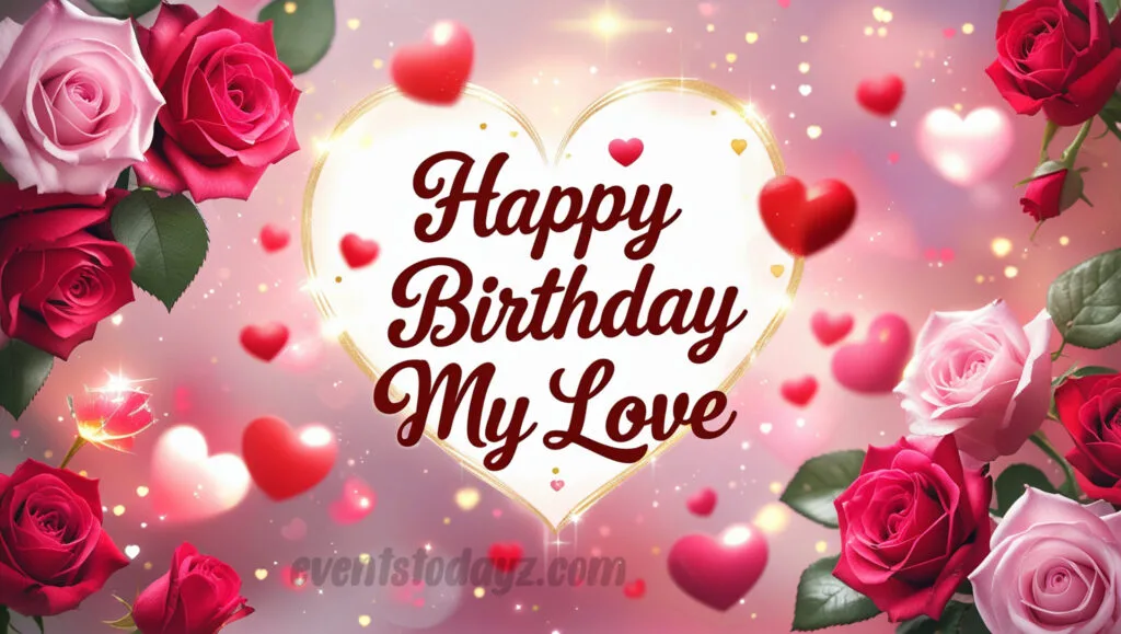 happy birthday my love