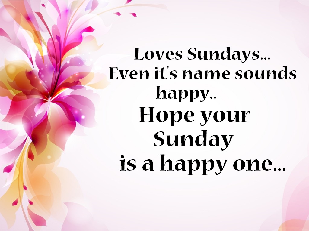 image for happy sunday quotes