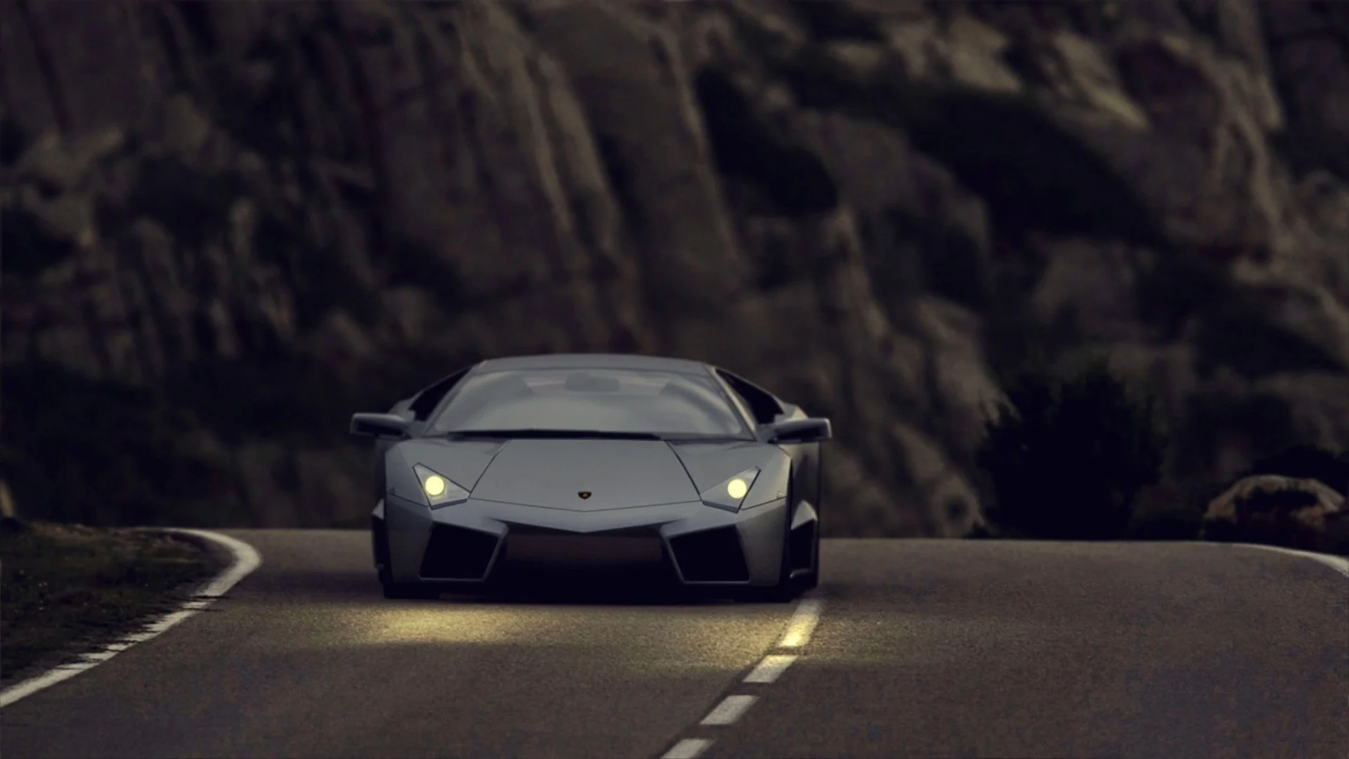 Black Lamborghini hd wallpaper