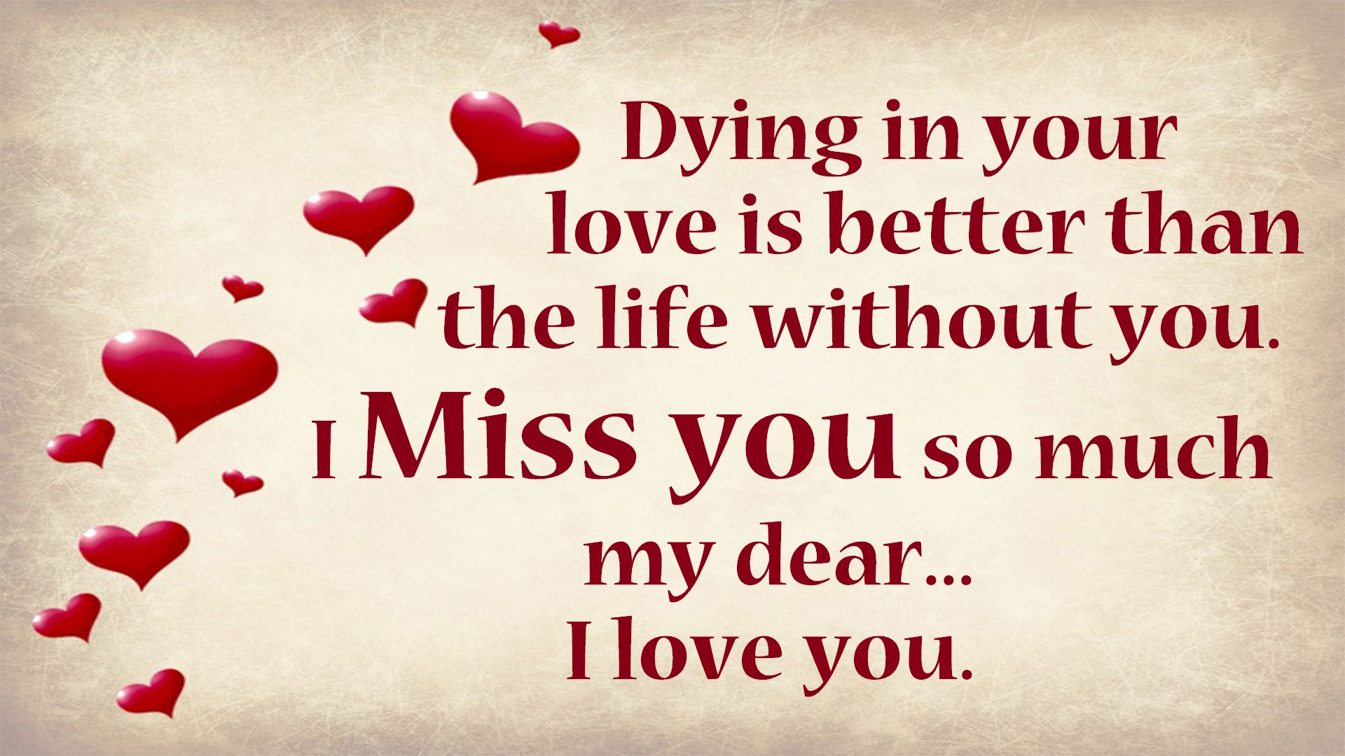 Miss You Messages image hd