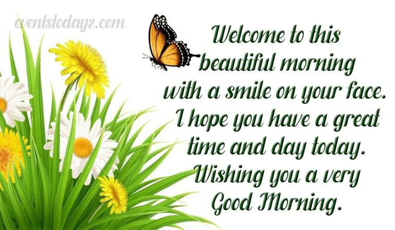 good morning greetings image