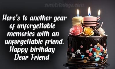 happy birthday dear friend