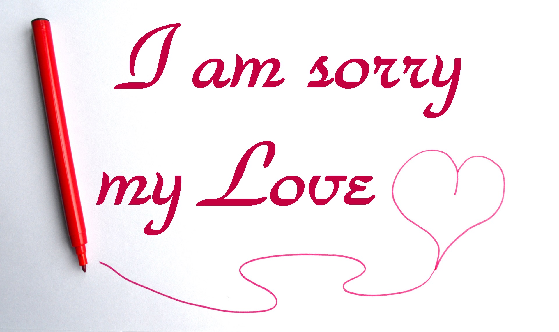 sorry images for love