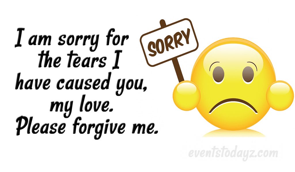 sorry message image free