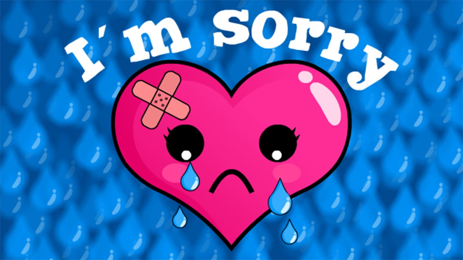 cute sorry card image