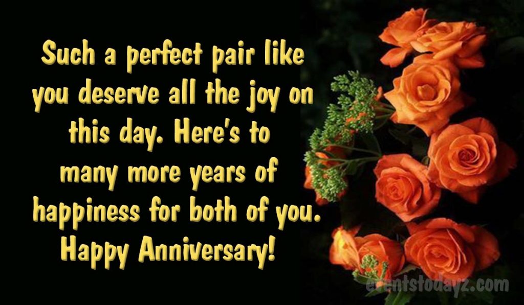 Happy Wedding Anniversary Wishes For a Couple