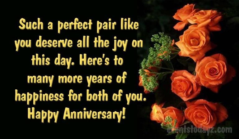 happy anniversary wishes for a couple