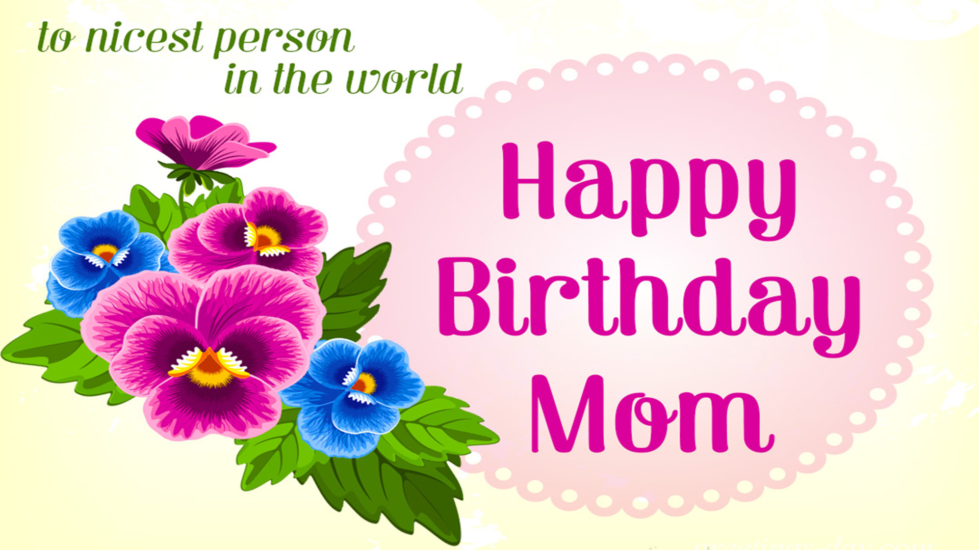 Happy Birthday Mom HD Images Birthday Wishes for Mother.