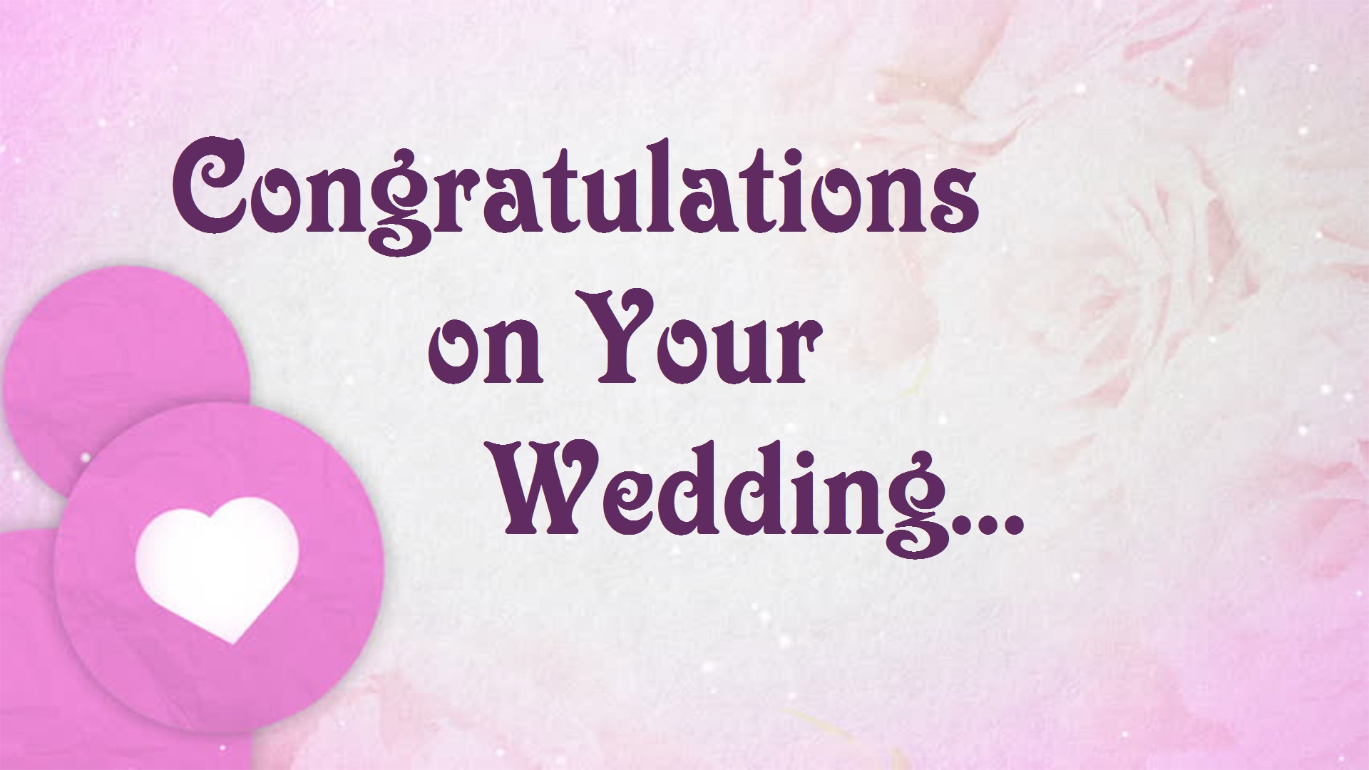 image for wedding congratulations