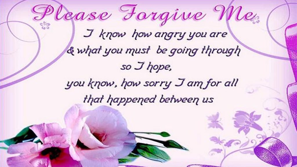 Lovely & Cute Sorry Cards Images & Pictures free download