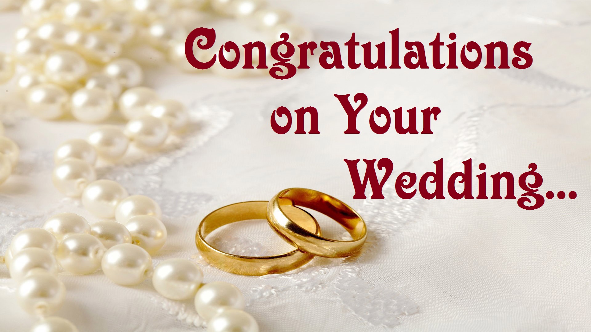 Congratulations On Your Wedding Free Printable Cards