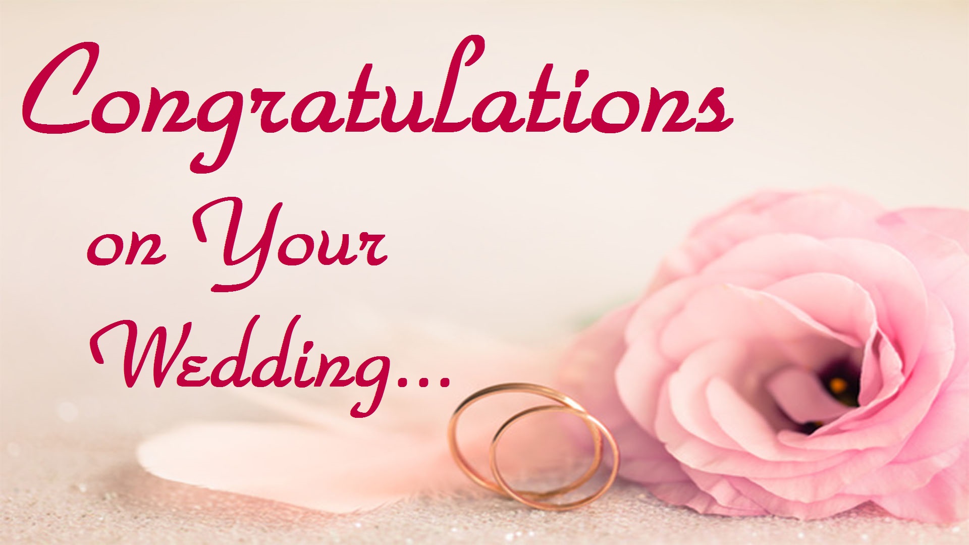 wedding congratulations hd image