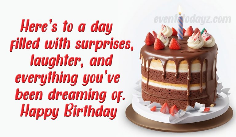 Happy Birthday Wishes, Greetings & Messages Images