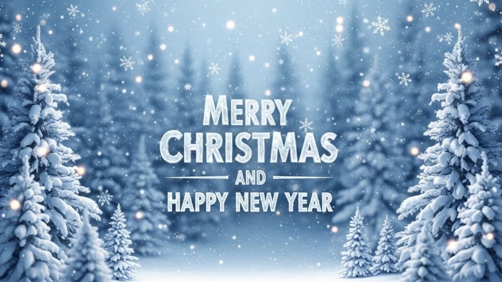 christmas and new year image