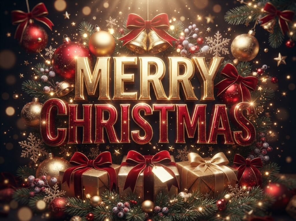 merry christmas image 2026