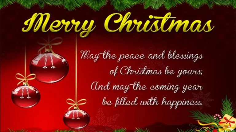 merry christmas greeting card hd image