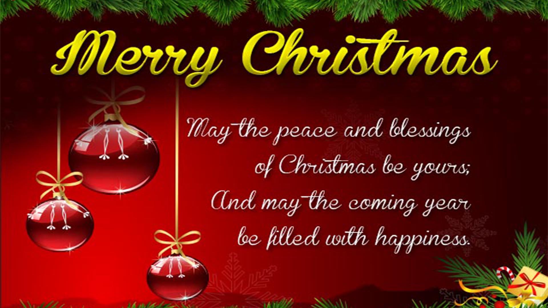 merry christmas greeting card hd image