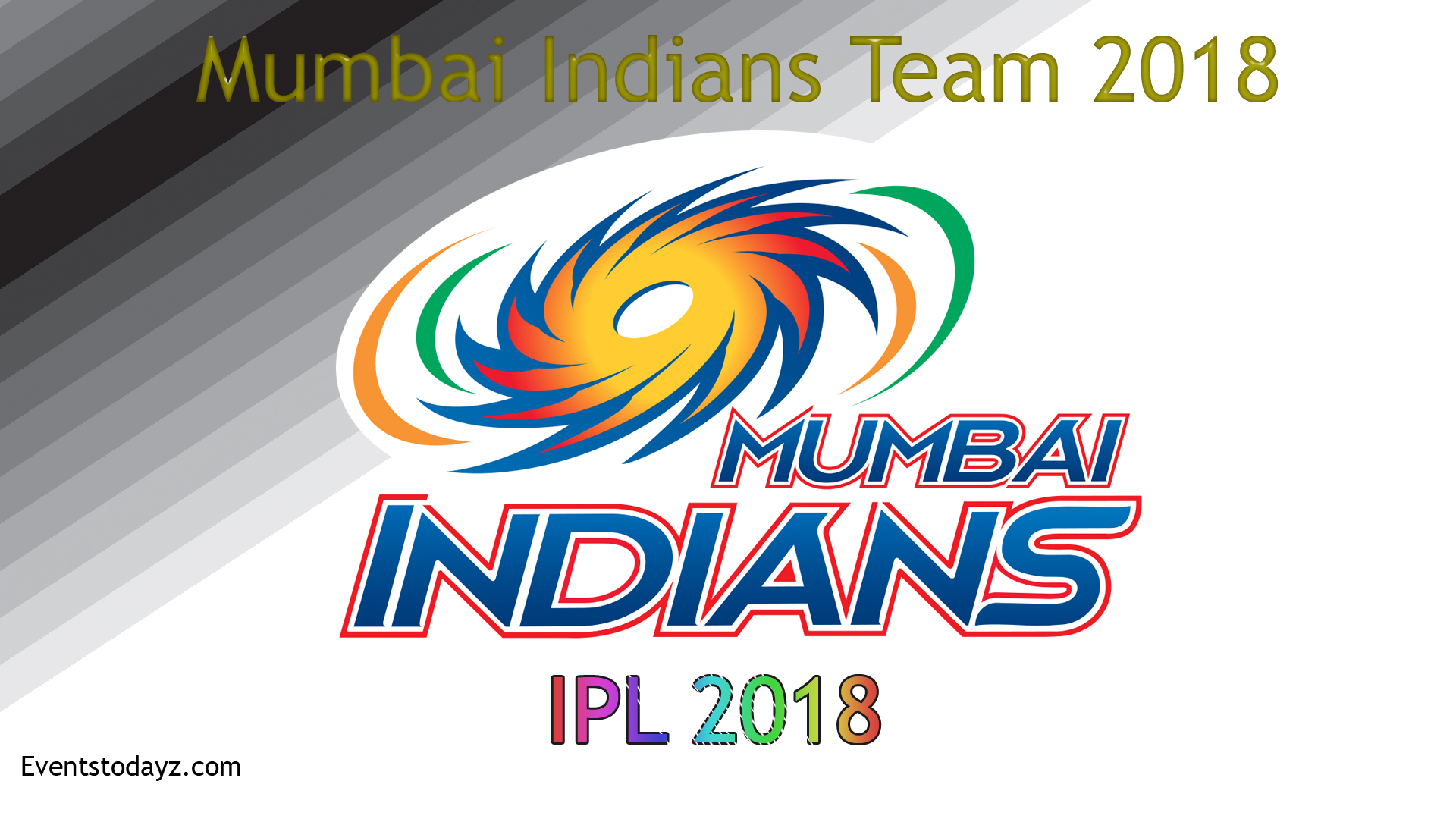 Mumbai Indians Team 2018
