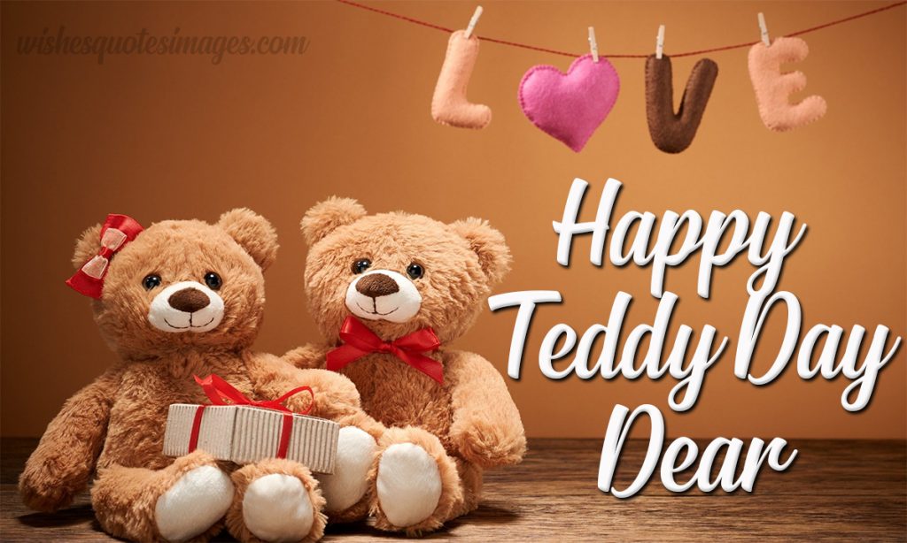 happy teddy bear day wishes