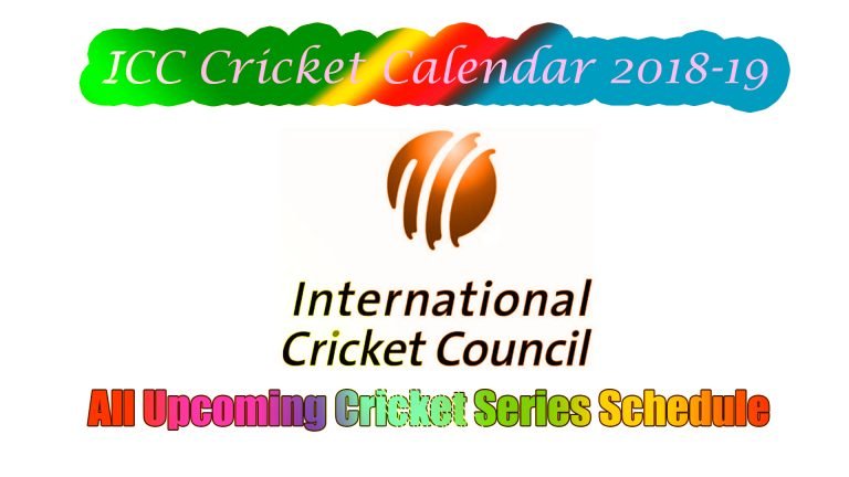icc cricket calendar
