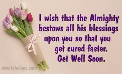 get well soon message image