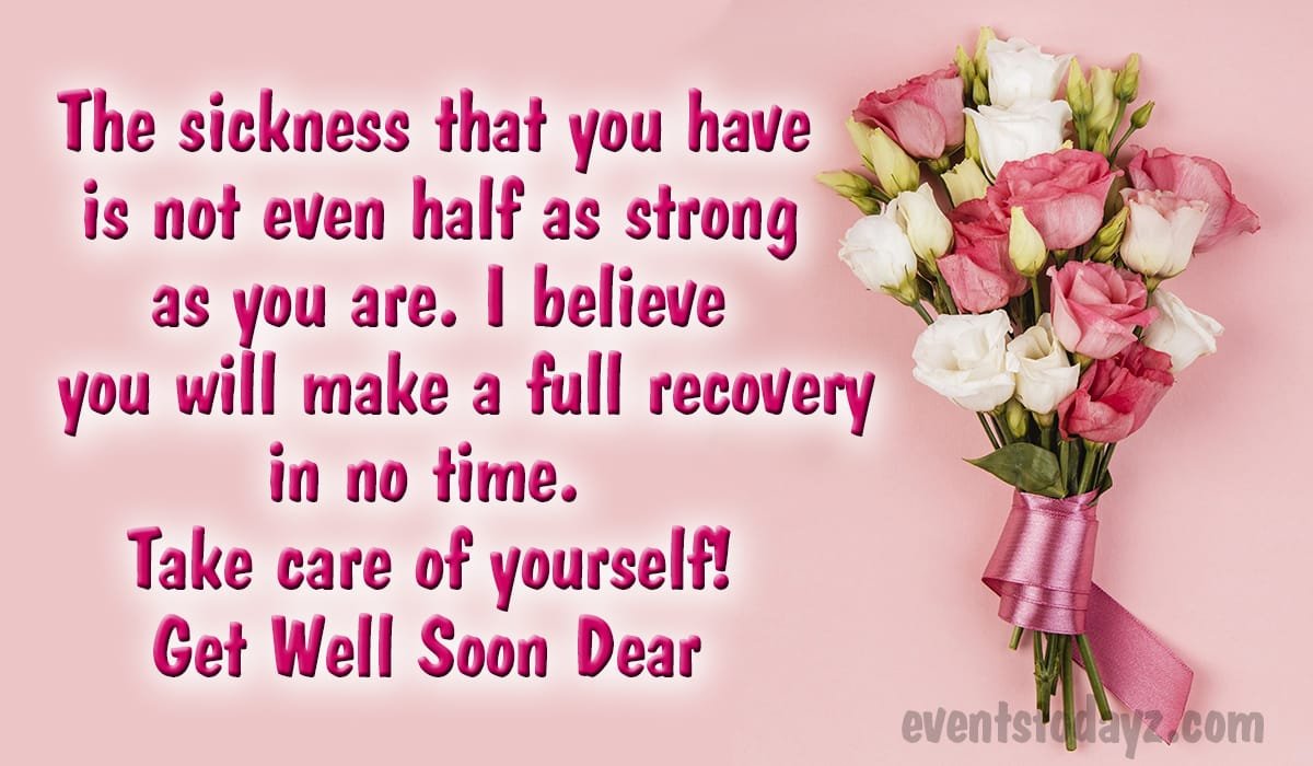 Get Well Soon Quotes, Wishes, Messages & Cards Images