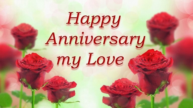 happy anniversary my love