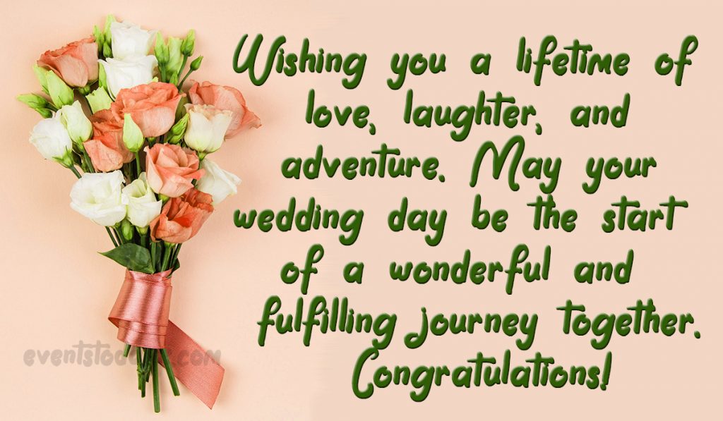 happy wedding day message