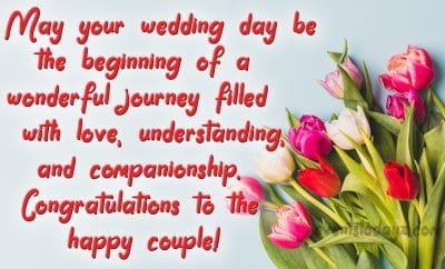 wedding day wishes image