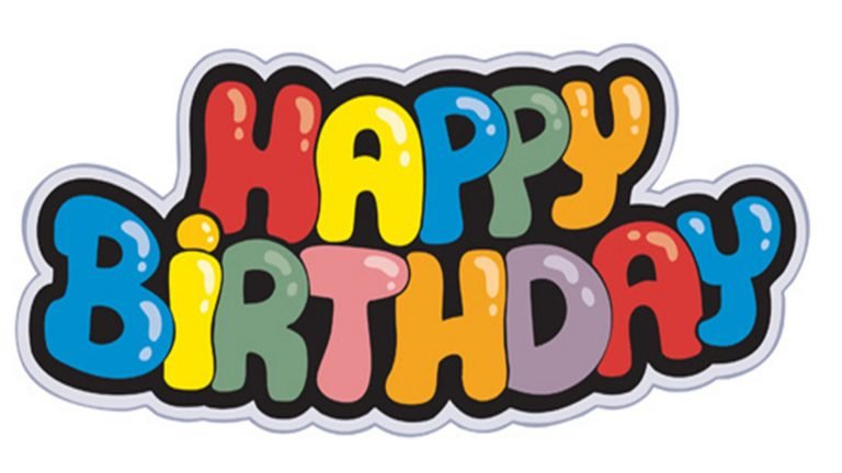 happy birthday image clipart