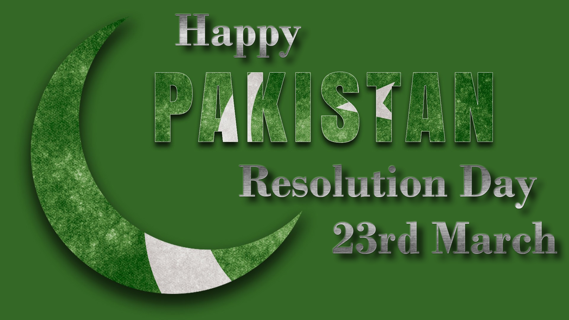happy pakistan resolution day image