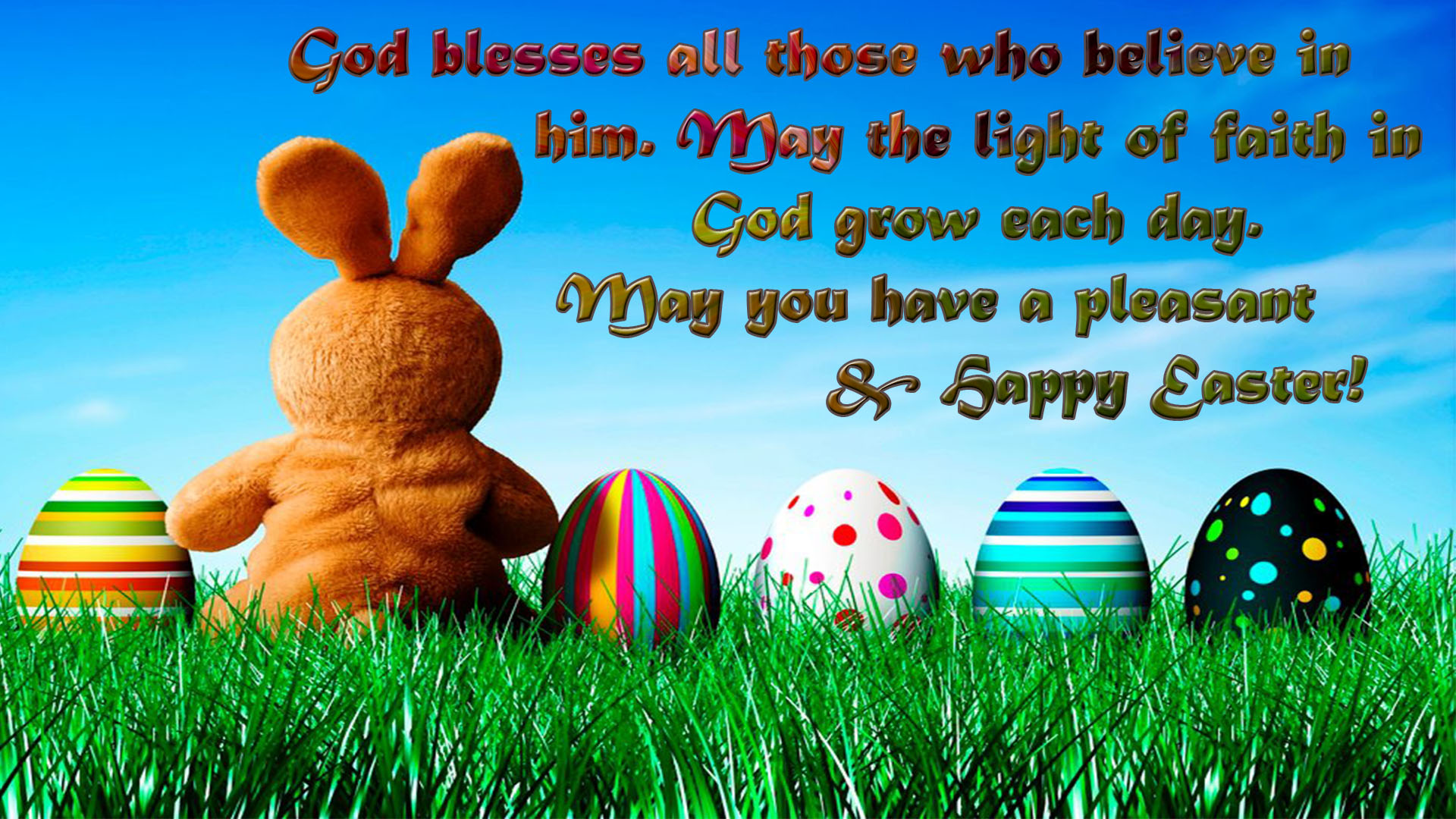 image for happy easter wishes