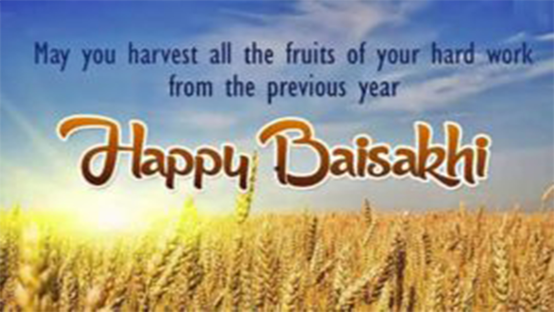 Happy Baisakhi Wishes & Greetings Images | Vaisakhi Festival
