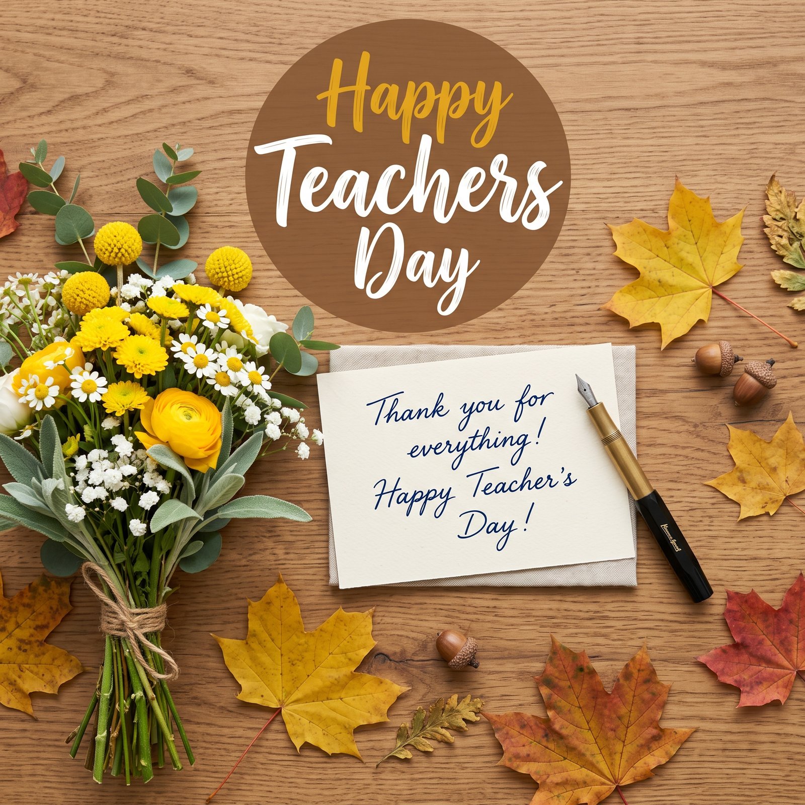 thank you card for teacher
