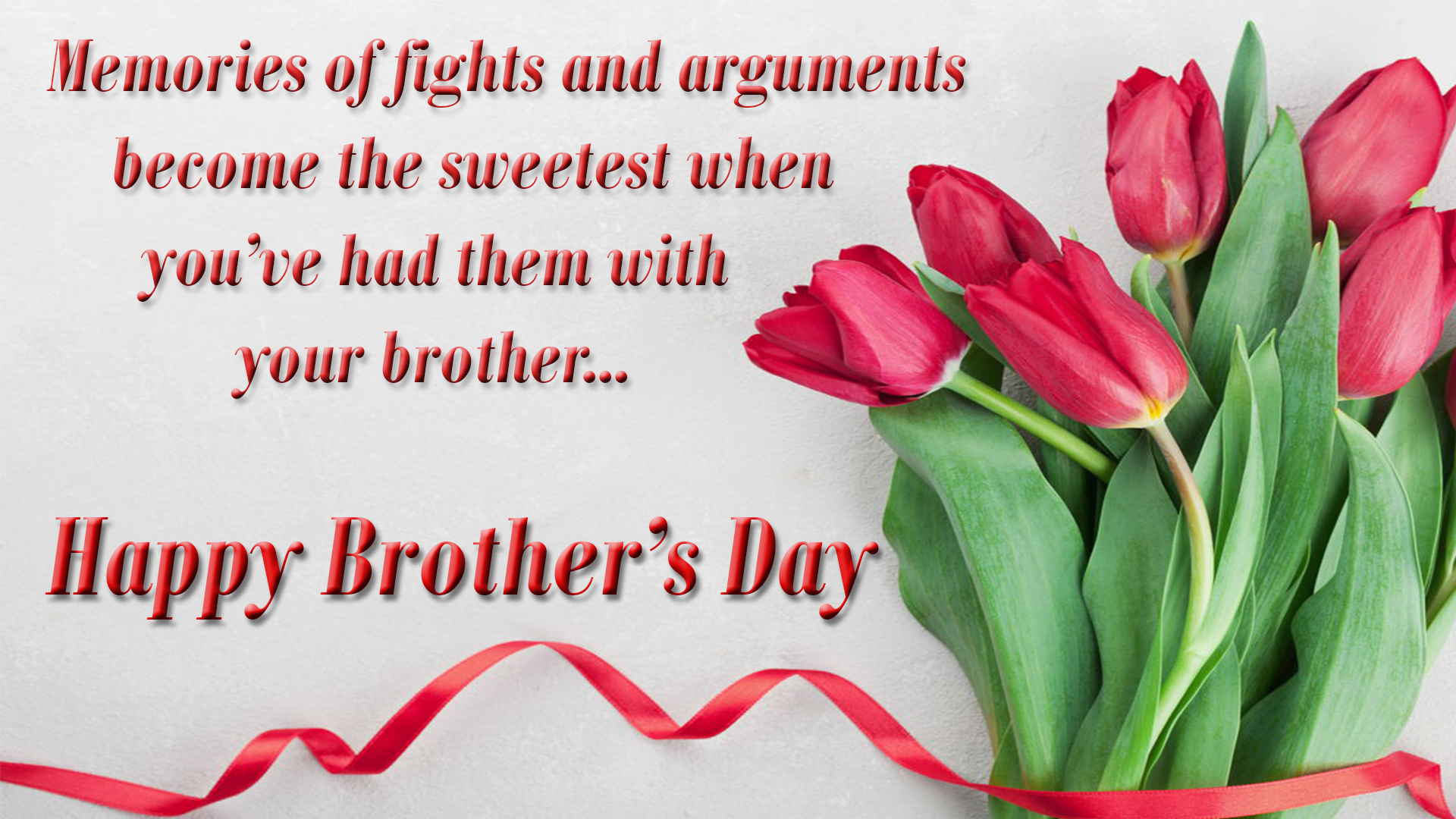 beautiful brother's day card image