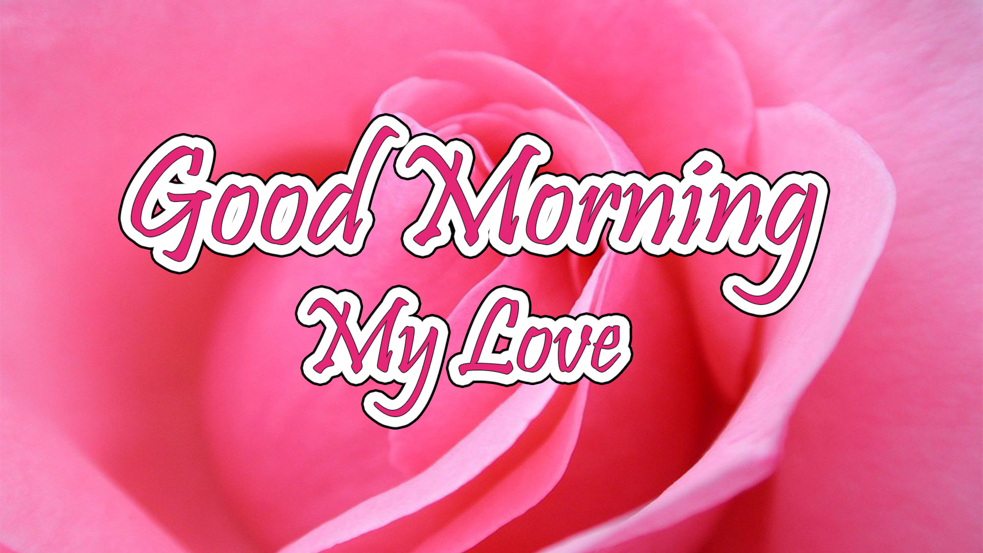 good morning my love hd image