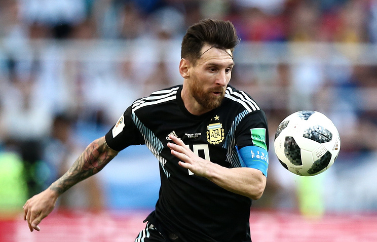 Lionel Messi Argentina 2018 images