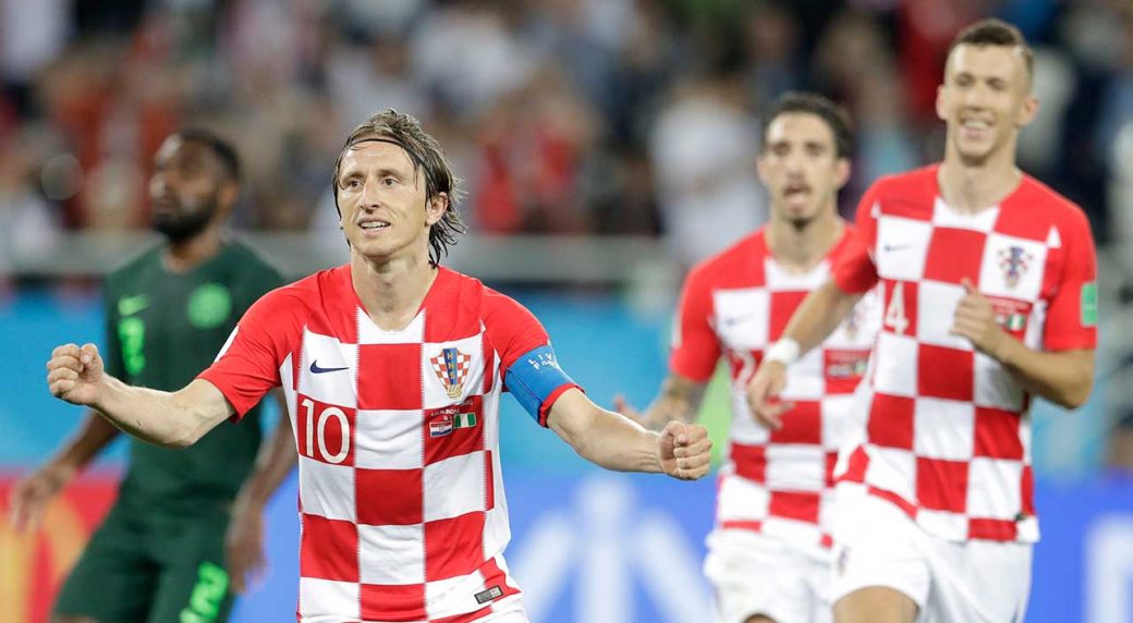 Luka Modric 2018 World Cup image