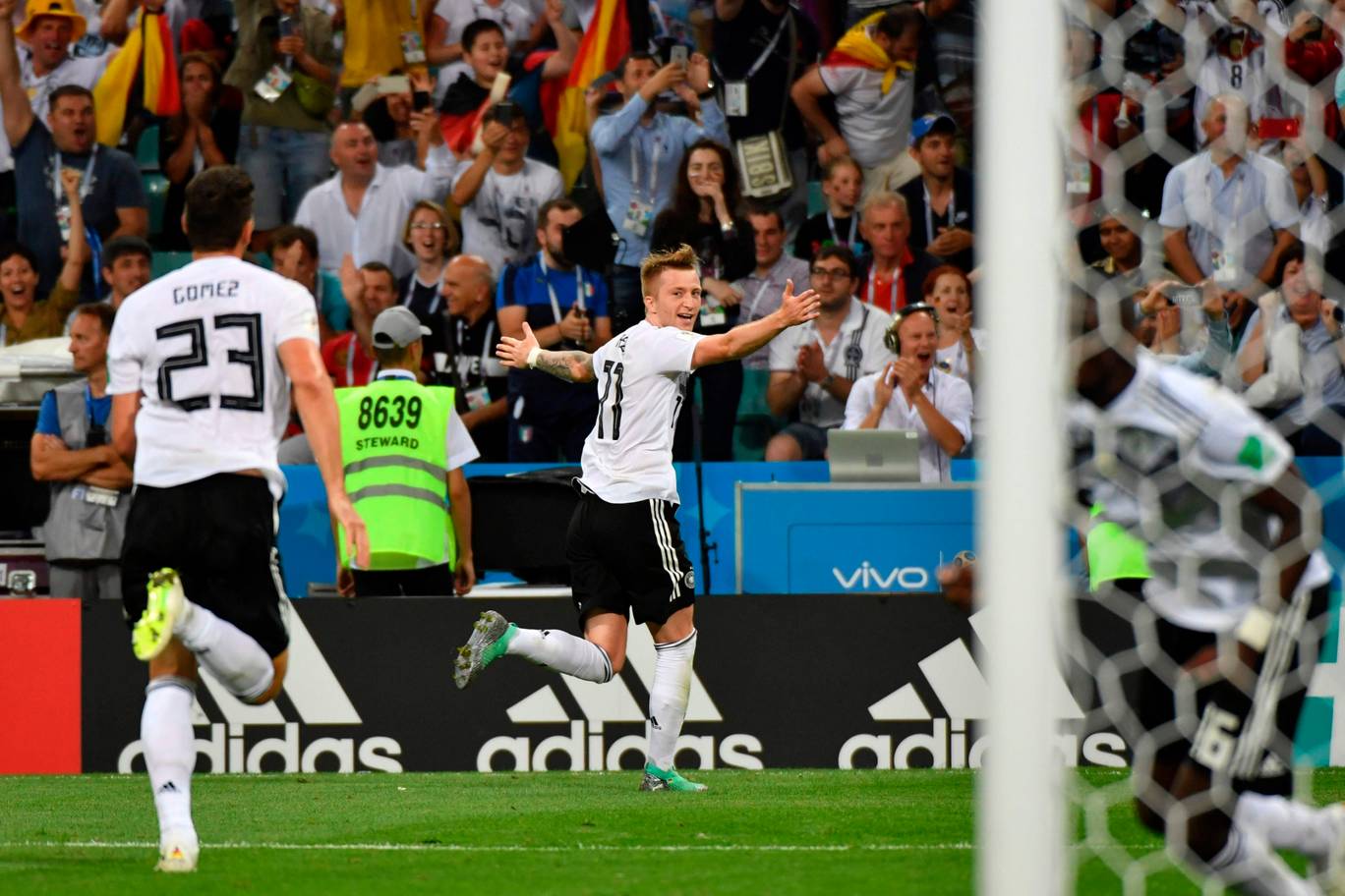 Marco Reus Celebrating a Goal vs Sweden