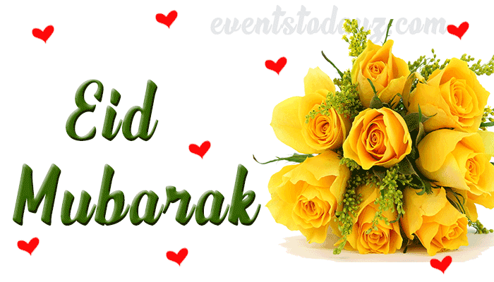 Eid Mubarak GIF & Animated Pictures With Wishes & Messages