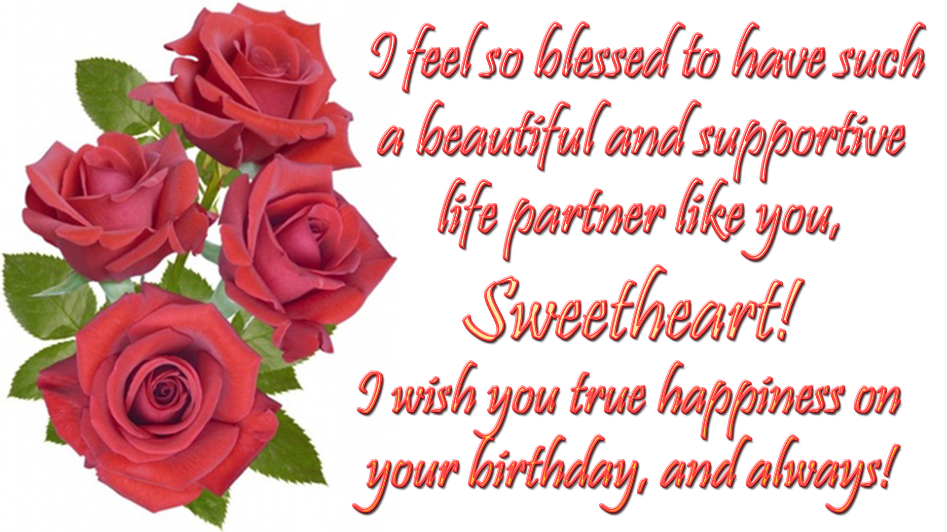BIRTHDAY WISHES FOR WIFE