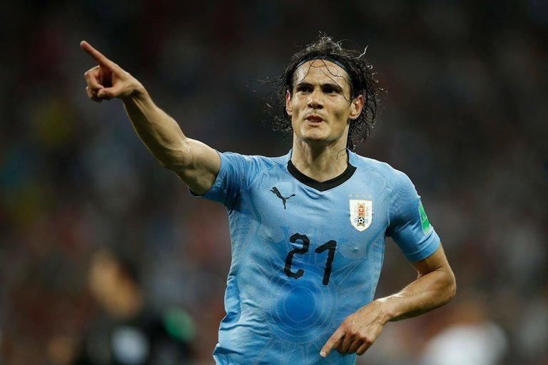 Cavani Celebrations vs Portugal
