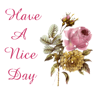 have a nice day glittering image
