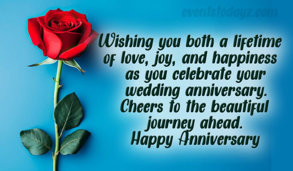 happy anniversary image with message