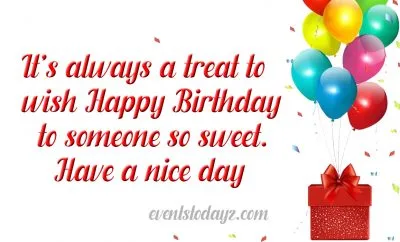 short happy birthday wishes image