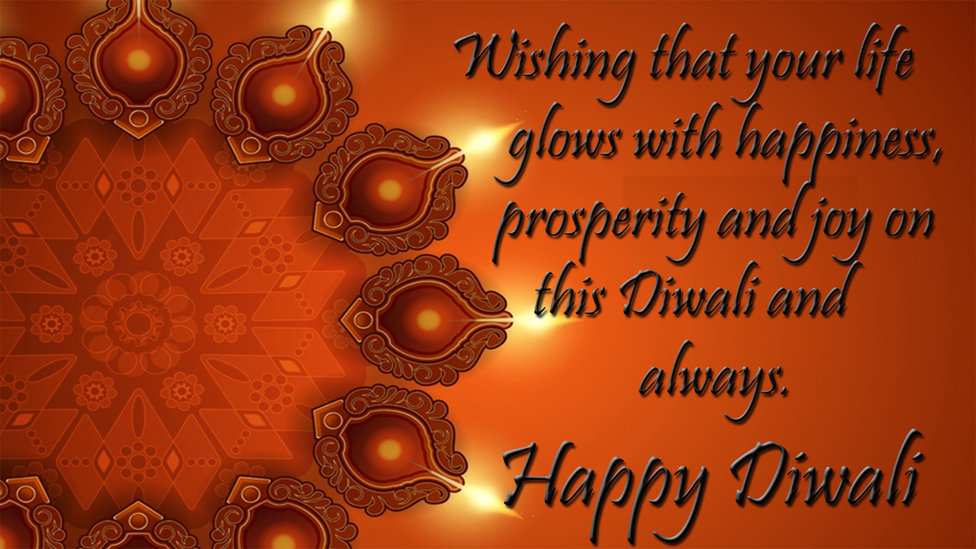 happy diwali message image