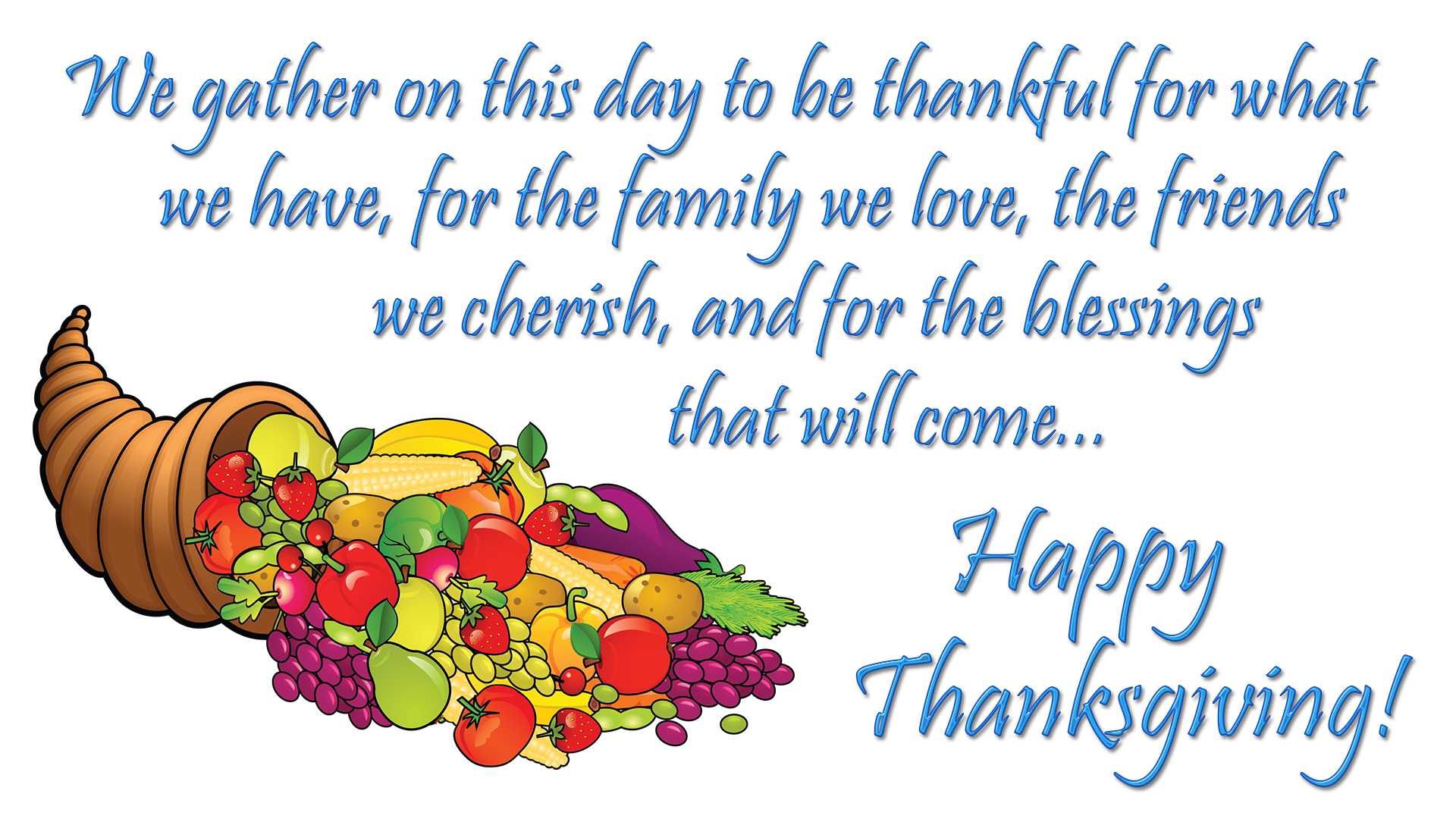 happy thanksgiving greeting card image